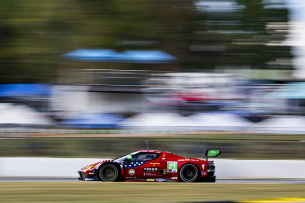 AUTO - IMSA - PETIT LE MANS 2026 21 FUOCO Antonio (ita), MANN Simon (gbr), WADOUX Lilou (fra), AF Corse, Ferrari 296 GT3 Evo, action during the 2026 Motul Petit Le Mans, 11th round of the 2026 IMSA WeatherTech SportsCar Championship, from October 1 to 3, 2026 on the Michelin Raceway Road Atlanta in Braselton, Georgia, United States of America - BraseltonUnited States  Copyright: xFabrizioxBoldonix