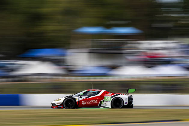 AUTO - IMSA - PETIT LE MANS 2026 34 COSTA Albert (esp), PATRESE Lorenzo (ita), UDELL Alec (usa), Conquest Racing, Ferrari 296 GT3 Evo, action during the 2026 Motul Petit Le Mans, 11th round of the 2026 IMSA WeatherTech SportsCar Championship, from October 1 to 3, 2026 on the Michelin Raceway Road Atlanta in Braselton, Georgia, United States of America - BraseltonUnited States Copyright: xFabrizioxBoldonix