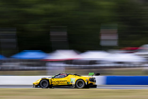 AUTO - IMSA - PETIT LE MANS 2026 70 IRIBE Brendan (usa), IRIBE Brendan (usa), SCHANDORFF Frederik (den), Inception Racing, Ferrari 296 GT3 Evo, action during the 2026 Motul Petit Le Mans, 11th round of the 2026 IMSA WeatherTech SportsCar Championship, from October 1 to 3, 2026 on the Michelin Raceway Road Atlanta in Braselton, Georgia, United States of America - BraseltonUnited States Copyright: xFabrizioxBoldonix