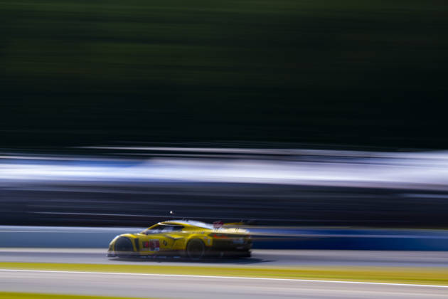 AUTO - IMSA - PETIT LE MANS 2026 03 GARCIA Antonio (esp), KIRCHHOFER Marvin (ger), SIMS Alexander (gbr), Corvette Racing by Pratt Miller Motorsports, Chevrolet Corvette Z06 GT3.R, action during the 2026 Motul Petit Le Mans, 11th round of the 2026 IMSA WeatherTech SportsCar Championship, from October 1 to 3, 2026 on the Michelin Raceway Road Atlanta in Braselton, Georgia, United States of America - BraseltonUnited States Copyright: xFabrizioxBoldonix