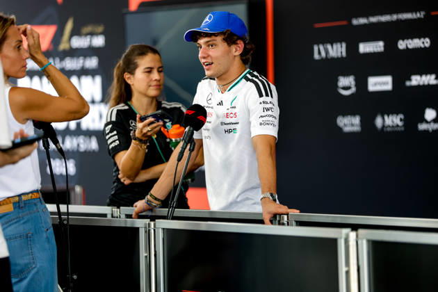 F1 - BAHRAIN GRAND PRIX IN MALAYSIA 2026 KIMI ANTONELLI Andrea (ita), Mercedes AMG F1 Team W16, portrait during the 2026 Formula 1 Bahrain Grand Prix in Malaysia, 16th round of the 2026 Formula One World Championship, WM, Weltmeisterschaft from October 2 to 4, 2026 on the Sepang International Circuit, in Sepang, Malaysia - SepangMalaysia Copyright: xDPPIx