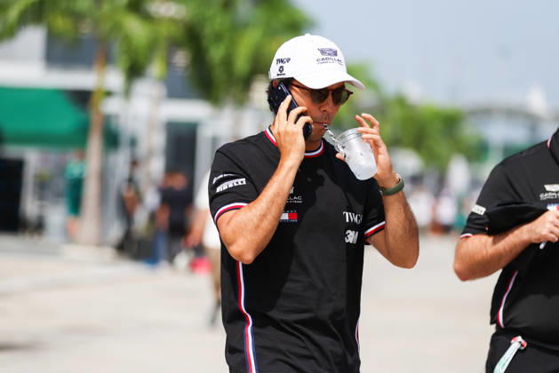 F1 - BAHRAIN GRAND PRIX IN MALAYSIA 2026 PEREZ Sergio (mex), Cadillac F1 Team MAC-26, portrait during the 2026 Formula 1 Bahrain Grand Prix in Malaysia, 16th round of the 2026 Formula One World Championship, WM, Weltmeisterschaft from October 2 to 4, 2026 on the Sepang International Circuit, in Sepang, Malaysia - SepangMalaysia Copyright: xANTONINxVINCENTx