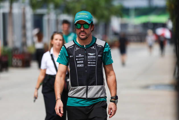 F1 - BAHRAIN GRAND PRIX IN MALAYSIA 2026 ALONSO Fernando (spa), Aston Martin F1 Team Honda AMR26, portrait during the 2026 Formula 1 Bahrain Grand Prix in Malaysia, 16th round of the 2026 Formula One World Championship, WM, Weltmeisterschaft from October 2 to 4, 2026 on the Sepang International Circuit, in Sepang, Malaysia - SepangMalaysia Copyright: xANTONINxVINCENTx