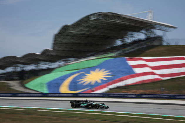 F1 - BAHRAIN GRAND PRIX IN MALAYSIA 2026 63 RUSSELL George (gbr), Mercedes AMG F1 Team W17, action during the 2026 Formula 1 Bahrain Grand Prix in Malaysia, 16th round of the 2026 Formula One World Championship, WM, Weltmeisterschaft from October 2 to 4, 2026 on the Sepang International Circuit, in Sepang, Malaysia - SepangMalaysia Copyright: xEricxAlonsox