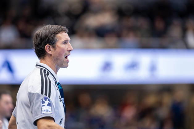Torsten Jansen, Handball Club Hamburg Coach, Reacts to GER, TBV Lemgo Lippe vs. Handball Club Hamburg, Handball, 1st Bundesliga, Matchday 7, 2026–2027 Season, October 1, 2026, GER, TBV Lemgo Lippe vs. Handball Club Hamburg, Handball, 1st Bundesliga, Matchday 7, 2026–2027 season, October 1, 2026, Lemgo Copyright: xEibner-Pressefoto JanxRollingerx EP_JSK