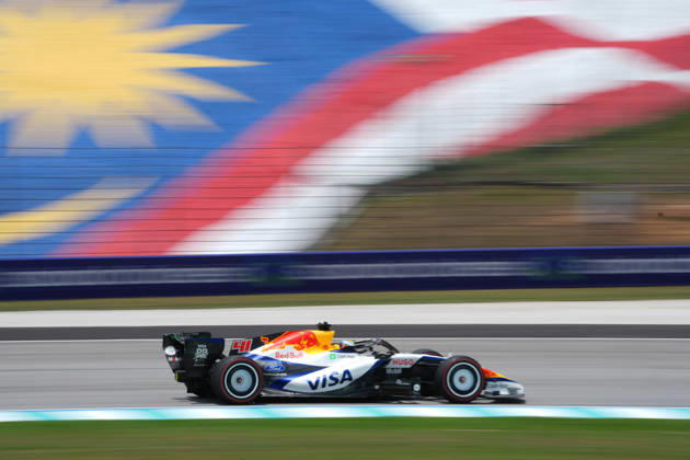 October 2, 2026, Sepang International Circuit, Kuala Lumpur, 2026 Formula 1 Gulf Air Bahrain Grand Prix, Arvid Lindblad (GBR), Visa Cash App Racing Bulls Formula One Team. Photo by Hasan Bratic, DeFodi Images