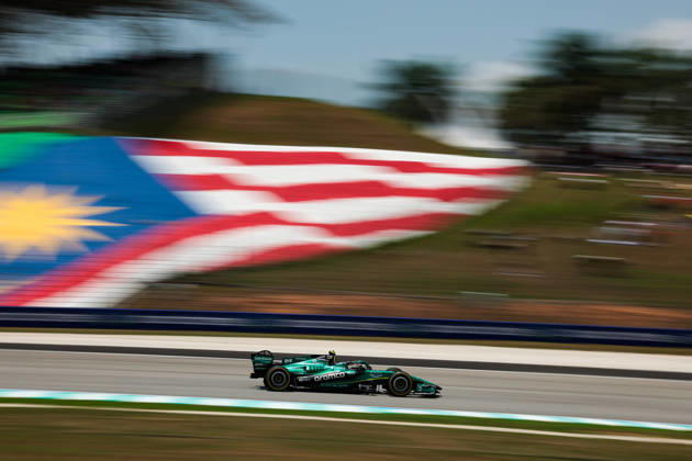 F1 - BAHRAIN GRAND PRIX IN MALAYSIA 2026 14 ALONSO Fernando (spa), Aston Martin F1 Team AMR26, action during the 2026 Formula 1 Bahrain Grand Prix in Malaysia, 16th round of the 2026 Formula One World Championship, WM, Weltmeisterschaft from October 2 to 4, 2026 on the Sepang International Circuit, in Sepang, Malaysia - SepangMalaysia Copyright: xEricxAlonsox