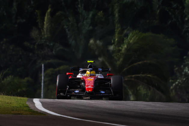 F1 - BAHRAIN GRAND PRIX IN MALAYSIA 2026 44 HAMILTON Lewis (gbr), Scuderia Ferrari SF-26, action during the 2026 Formula 1 Bahrain Grand Prix in Malaysia, 16th round of the 2026 Formula One World Championship, WM, Weltmeisterschaft from October 2 to 4, 2026 on the Sepang International Circuit, in Sepang, Malaysia - SepangMalaysia Copyright: xANTONINxVINCENTx