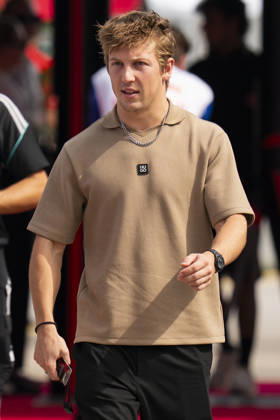 FORMULA 1 BAHRAIN GRAND PRIX IN MALAYSIA 2026 Liam Lawson (NZL) 30 Racing Bulls arriving for practice during the Formula 1 Gulf Air Bahrain Grand Prix in Malaysia 2026, Round 16 of the 2026 Formula 1 World Championship, WM, Weltmeisterschaft from 2nd - 4th October 2026 at Sepang International Circuit, Sepang, Malaysia. Credit: Robbie Hoad Every Second Media Editorial use only. All images are copyright Every Second Media Limited. No images may be reproduced without prior permission. Copyright: xIMAGO EveryxSecondxMediax ESM-2195-0175 RobbiexHoadx xEveryxSecondxMediax