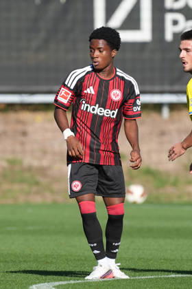 Lawrence Setordije, Eintracht Frankfurt, October 2, 2026, Bundesliga, Season 26–27, Eintracht Frankfurt vs. Eintracht Braunschweig, Deutsche Bank Park, Training Field, Friendly Match