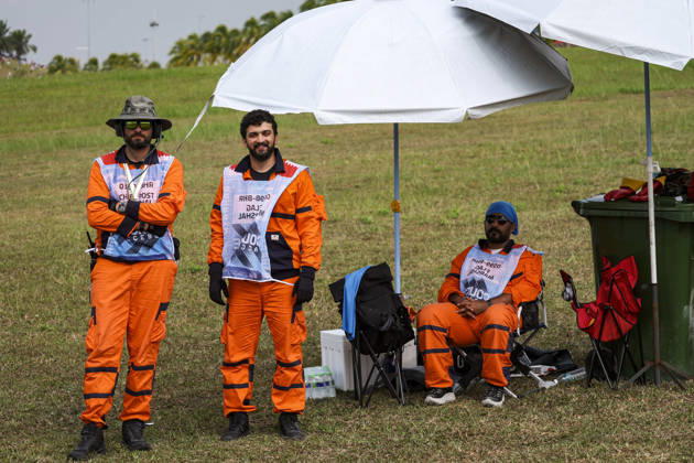 F1 - BAHRAIN GRAND PRIX IN MALAYSIA 2026 marshall, commissaire de piste, marshal, marshalls, marshals during the 2026 Formula 1 Bahrain Grand Prix in Malaysia, 16th round of the 2026 Formula One World Championship, WM, Weltmeisterschaft from October 2 to 4, 2026 on the Sepang International Circuit, in Sepang, Malaysia - SepangMalaysia Copyright: xXavixBonillax