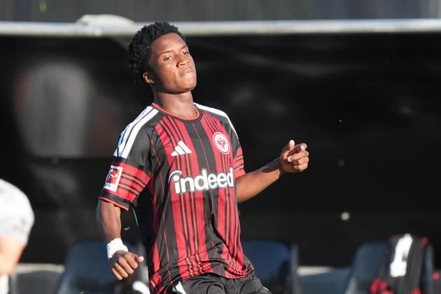Lawrence Setordije, Eintracht Frankfurt, October 2, 2026, Bundesliga, Season 26–27, Eintracht Frankfurt vs. Eintracht Braunschweig, Deutsche Bank Park, Training Field, Friendly Match