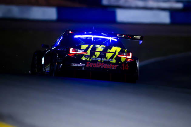 AUTO - IMSA - PETIT LE MANS 2026 14 BARNICOAT Ben (gbr), HAWKSWORTH Jack (gbr), KIRKWOOD Kyle (usa), Vasser Sullivan Racing, Lexus RC F GT3, action during the 2026 Motul Petit Le Mans, 11th round of the 2026 IMSA WeatherTech SportsCar Championship, from October 1 to 3, 2026 on the Michelin Raceway Road Atlanta in Braselton, Georgia, United States of America - BraseltonUnited States Copyright: xFabrizioxBoldonix