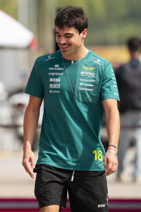 FORMULA 1 BAHRAIN GRAND PRIX IN MALAYSIA 2026 Lance Stroll (CAN) 18 Aston Martin arriving for practice during the Formula 1 Gulf Air Bahrain Grand Prix in Malaysia 2026, Round 16 of the 2026 Formula 1 World Championship, WM, Weltmeisterschaft from 2nd - 4th October 2026 at Sepang International Circuit, Sepang, Malaysia. Credit: Robbie Hoad Every Second Media Editorial use only. All images are copyright Every Second Media Limited. No images may be reproduced without prior permission. Copyright: xIMAGO EveryxSecondxMediax ESM-2195-0223 RobbiexHoadx xEveryxSecondxMediax