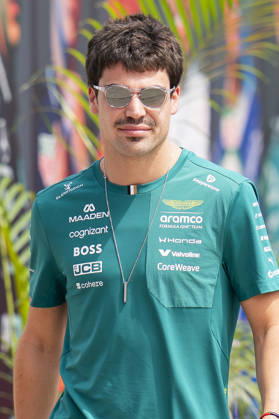 FORMULA 1 BAHRAIN GRAND PRIX IN MALAYSIA 2026 Lance Stroll (CAN) 18 Aston Martin arriving for practice during the Formula 1 Gulf Air Bahrain Grand Prix in Malaysia 2026, Round 16 of the 2026 Formula 1 World Championship, WM, Weltmeisterschaft from 2nd - 4th October 2026 at Sepang International Circuit, Sepang, Malaysia. Credit: Robbie Hoad Every Second Media Editorial use only. All images are copyright Every Second Media Limited. No images may be reproduced without prior permission. Copyright: xIMAGO EveryxSecondxMediax ESM-2195-0247 RobbiexHoadx xEveryxSecondxMediax