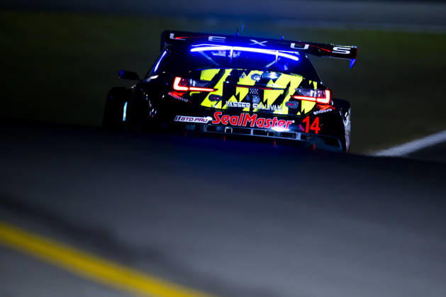 AUTO - IMSA - PETIT LE MANS 2026 14 BARNICOAT Ben (gbr), HAWKSWORTH Jack (gbr), KIRKWOOD Kyle (usa), Vasser Sullivan Racing, Lexus RC F GT3, action during the 2026 Motul Petit Le Mans, 11th round of the 2026 IMSA WeatherTech SportsCar Championship, from October 1 to 3, 2026 on the Michelin Raceway Road Atlanta in Braselton, Georgia, United States of America - BraseltonUnited States Copyright: xFabrizioxBoldonix