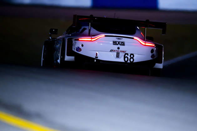 AUTO - IMSA - PETIT LE MANS 2026 68 HASSE CLOT Valentin (fra), SORENSEN Marco (dnk), DRUDI Mattia (ita), Car Blanche, Aston Martin Vantage GT3 Evo, action during the 2026 Motul Petit Le Mans, 11th round of the 2026 IMSA WeatherTech SportsCar Championship, from October 1 to 3, 2026 on the Michelin Raceway Road Atlanta in Braselton, Georgia, United States of America - BraseltonUnited States Copyright: xFabrizioxBoldonix