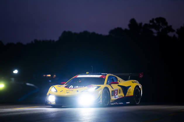 AUTO - IMSA - PETIT LE MANS 2026 03 GARCIA Antonio (esp), KIRCHHOFER Marvin (ger), SIMS Alexander (gbr), Corvette Racing by Pratt Miller Motorsports, Chevrolet Corvette Z06 GT3.R, action during the 2026 Motul Petit Le Mans, 11th round of the 2026 IMSA WeatherTech SportsCar Championship, from October 1 to 3, 2026 on the Michelin Raceway Road Atlanta in Braselton, Georgia, United States of America - BraseltonUnited States Copyright: xFabrizioxBoldonix