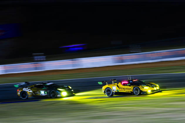 AUTO - IMSA - PETIT LE MANS 2026 70 IRIBE Brendan (usa), IRIBE Brendan (usa), SCHANDORFF Frederik (den), Inception Racing, Ferrari 296 GT3 Evo, action during the 2026 Motul Petit Le Mans, 11th round of the 2026 IMSA WeatherTech SportsCar Championship, from October 1 to 3, 2026 on the Michelin Raceway Road Atlanta in Braselton, Georgia, United States of America - BraseltonUnited States Copyright: xFabrizioxBoldonix