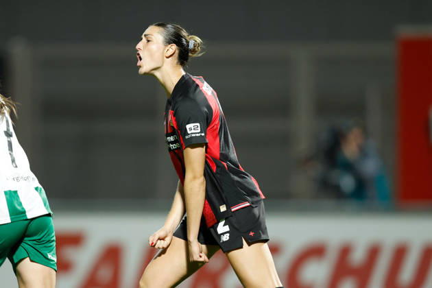 Soccer I Women s I 2026–2027 Season I Bundesliga I Bayer 04 Leverkusen vs. Werder Bremen I October 2, 2026 Selina Ostermeier 2, Bayer 04 Leverkusen is unhappy with Julia Boike’s decision as referee and is upset. Emotions run high at Leverkusen’s Ulrich Haberland Stadium in North Rhine-Westphalia, Germany Copyright: xLobeca CedricxSiefkerx