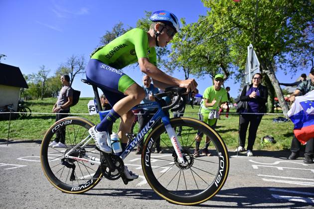 UEC 2026 Road European Championships Ljubljana 03 10 2026 LJUBLJANA, SLOVENIA - OCTOBER 03 : Stare Gal (Slovenia) during the Men Junior cycling road race of the 2026 UEC Road European Championships Ljubljana. An UCI Continental Championships cycling race of 110,5 km with start and finish in Sencur on October 3, 2026 in Ljubljana, Slovenia, 03 10 2026 Ljubljana Slovenia Copyright: xJanxDexMeuleneirx