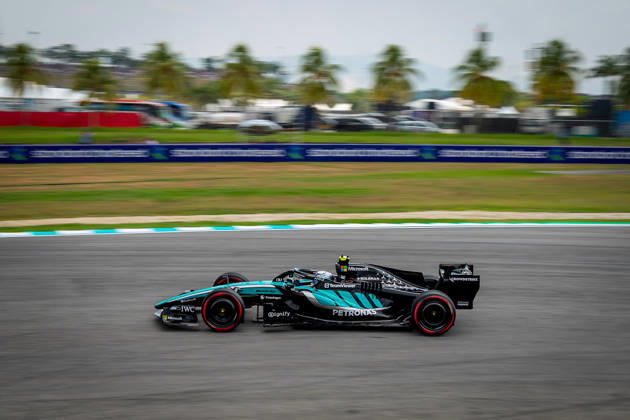 MOTORSPORTS - Formula 1 - 2026 Bahrain Grand Prix in Malaysia Photo by IPA ABACAPRESS.COM89248783 - Andrea Kimi Antonelli (ITA) - Mercedes-AMG PETRONAS F1 Team during Saturday s practice sessions for the 2026 Formula 1 Gulf Air Bahrain Grand Prix in Malaysia at the Sepang International Circuit in Sepang, Malaysia. Round 16 of 23 in the 2026 FIA Formula One World Championship, WM, Weltmeisterschaft held October 2–4, 2026. The race was moved from Bahrain to Malaysia and held at the Sepang International Circuit during the 2026 Bahrain Grand Prix in Malaysia, part of the Formula 1 Championship, on October 3, 2026. Copyright: xIPAxSport ABACAx