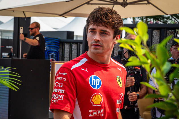 MOTORSPORTS - Formula 1 - 2026 Bahrain Grand Prix in Malaysia Photo by IPA ABACAPRESS.COM89248785 - Charles Leclerc (MON) - Scuderia Ferrari HP during Saturday s practice sessions for the 2026 Formula 1 Gulf Air Bahrain Grand Prix in Malaysia at the Sepang International Circuit in Sepang, Malaysia. Round 16 of 23 of the 2026 FIA Formula One World Championship, WM, Weltmeisterschaft held October 2–4, 2026. The race was moved from Bahrain to Malaysia and held at the Sepang International Circuit during the 2026 Bahrain Grand Prix in Malaysia, part of the Formula 1 Championship, on October 3, 2026. Copyright: xIPAxSport ABACAx