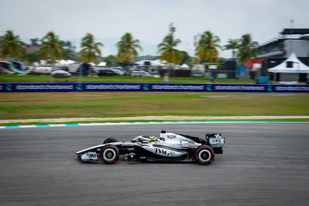 MOTORSPORTS - Formula 1 - 2026 Bahrain Grand Prix in Malaysia Photo by IPA ABACAPRESS.COM89249246 - Valtteri Bottas (FIN) - Cadillac Formula 1 Team during Saturday s practice sessions at the 2026 Formula 1 Gulf Air Bahrain Grand Prix in Malaysia at the Sepang International Circuit in Sepang, Malaysia. Round 16 of 23 of the 2026 FIA Formula One World Championship, WM, Weltmeisterschaft held October 2–4, 2026. The race was moved from Bahrain to Malaysia and held at the Sepang International Circuit during the 2026 Bahrain Grand Prix in Malaysia as part of the Formula 1 Championship on October 3, 2026. Copyright: xIPAxSport ABACAx