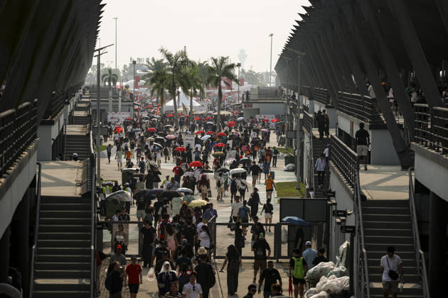 F1 - BAHRAIN GRAND PRIX IN MALAYSIA 2026 Sepang circuit atmosphere spectators, fans during the 2026 Formula 1 Bahrain Grand Prix in Malaysia, 16th round of the 2026 Formula One World Championship, WM, Weltmeisterschaft from October 2 to 4, 2026 on the Sepang International Circuit, in Sepang, Malaysia - SepangMalaysia Copyright: xXavixBonillax