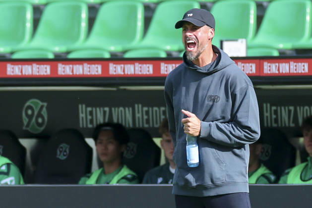 Hannover 96 coach Sandro Wagner looks disappointed during the friendly match between Hannover 96 and SC Verl, Heinz von Heiden Arena on October 3, 2026, in Hannover, Germany. Photo by Marco Steinbrenner, DeFodi Images. Coach Sandro Wagner of Hannover 96 looks dejected during the friendly match between Hannover 96 and SC Verl at Heinz von Heiden Arena on October 3, 2026 in Hannover, Germany. Photo by Marco Steinbrenner, DeFodi Images. Photo by Marco Steinbrenner, DeFodi Images
