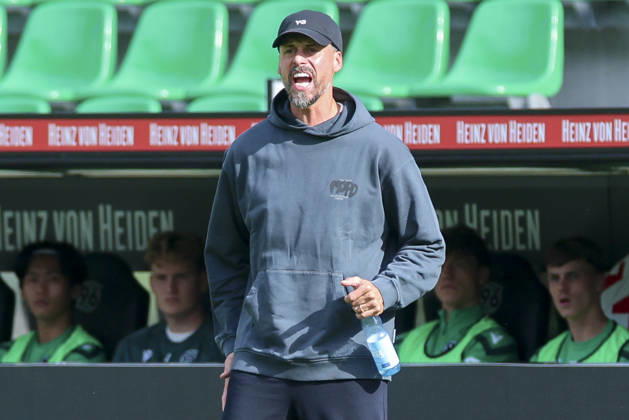 Hannover 96 coach Sandro Wagner looks disappointed during the friendly match between Hannover 96 and SC Verl, Heinz von Heiden Arena on October 3, 2026, in Hannover, Germany. Photo by Marco Steinbrenner, DeFodi Images. Coach Sandro Wagner of Hannover 96 looks dejected during the friendly match between Hannover 96 and SC Verl at Heinz von Heiden Arena on October 3, 2026 in Hannover, Germany. Photo by Marco Steinbrenner, DeFodi Images. Photo by Marco Steinbrenner, DeFodi Images