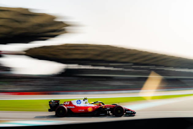 2026 Malaysian GP - Sepang Circuit LEWIS HAMILTON 44 (GBR) of Scuderia Ferrari HP (Ferrari SF-26) on Saturday during the 2026 Formula 1 Gulf Air Bahrain Grand Prix in Malaysia at Sepang International Circuit in Kuala Lumpur, Malaysia, on October 3, 2026. Photo by Antoine LAPEYRE Reveries Agency ABACAPRESS.COM Kuala Lumpur Malaysia Copyright: xAntoinexLapeyre ReveriesxAgency ABACAx