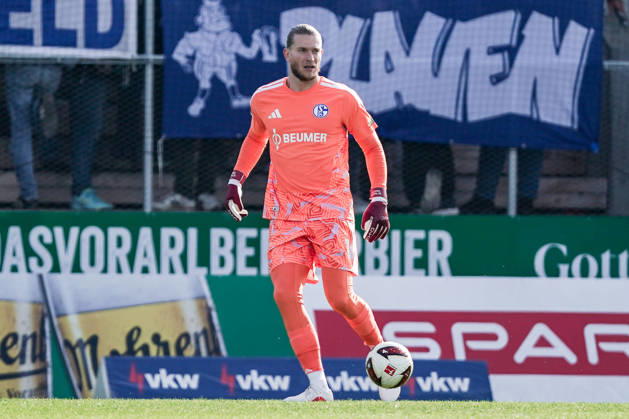 Soccer Austria Friendly Match 2025 2026 03 10 2026 SC Austria Lustenau vs. FC Schalke 04 SUN MINIMEAL Arena Lustenau, Austria Loris Karius Schalke 04 Copyright: xLUKAxKOLANOVICx