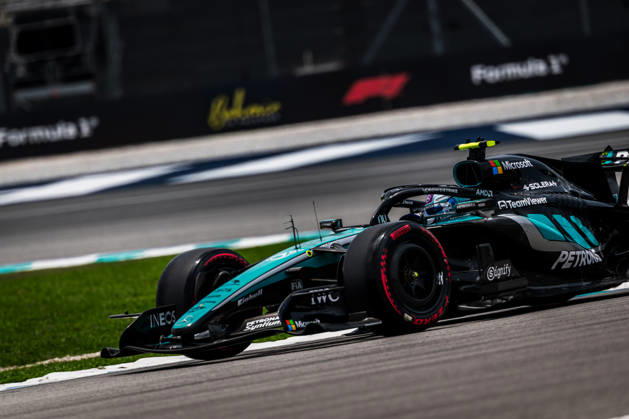 2026 Formula One Bahrain Grand Prix Sepang Circuit, Kuala Lumpur, Malaysia. 3.October.2026; Andrea Kimi Antonelli of Italy and Mercedes-AMG PETRONAS F1 Team during Free Practice 3 Formula One Bahrain Grand Prix Kuala Lumpur Sepang Circuit Malaysia Copyright: xJayxHiranox