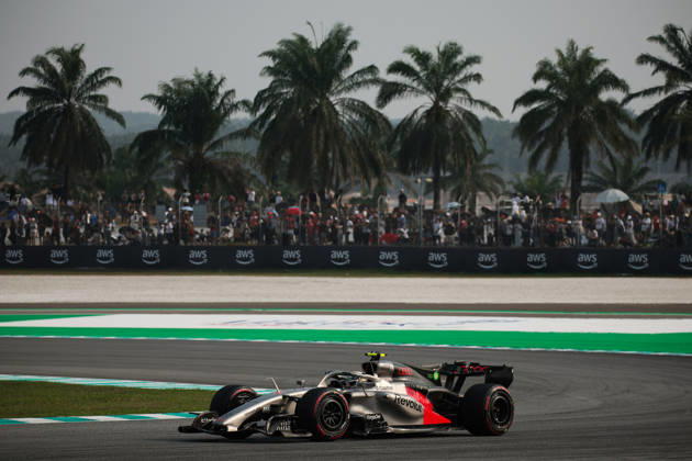 F1 - BAHRAIN GRAND PRIX IN MALAYSIA 2026 05 BORTOLETO Gabriel (bra), Audi F1 Team R26, action during the 2026 Formula 1 Bahrain Grand Prix in Malaysia, 16th round of the 2026 Formula One World Championship, WM, Weltmeisterschaft from October 2 to 4, 2026 on the Sepang International Circuit, in Sepang, Malaysia - SepangMalaysia Copyright: xEricxAlonsox
