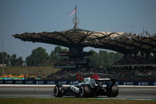 F1 - BAHRAIN GRAND PRIX IN MALAYSIA 2026 11 PEREZ Sergio (mex), Cadillac F1 Team MAC-26, action during the 2026 Formula 1 Bahrain Grand Prix in Malaysia, 16th round of the 2026 Formula One World Championship, WM, Weltmeisterschaft from October 2 to 4, 2026 on the Sepang International Circuit, in Sepang, Malaysia - SepangMalaysia Copyright: xEricxAlonsox