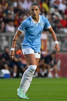 IPA89265751 - Eleonora Goldoni of S.S. Lazio during the Serie A Women s match between A.S. Roma Femminile and Lazio Women at Tre Fontane Stadium in Rome on October 3, 2026. Copyright: xMarioxQuartapelle IPAxSportx xx IPA89265751