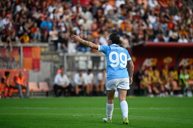 IPA89266059 - Noemi Visentin of S.S. Lazio during the Serie A Women s match between A.S. Roma Femminile and Lazio Women at Tre Fontane Stadium in Rome on October 3, 2026. Copyright: xMarioxQuartapelle IPAxSportx xx IPA89266059