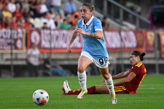 IPA89266061 - Noemi Visentin of S.S. Lazio during the Serie A Women s match between A.S. Roma Femminile and Lazio Women at Tre Fontane Stadium in Rome on October 3, 2026. Copyright: xMarioxQuartapelle IPAxSportx xx IPA89266061