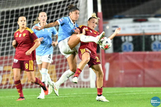 IPA89266998 - Antonietta Castiello of S.S. Lazio during the Serie A Women s league match between Roma and Lazio, AS Roma vs. S.S. Lazio Women, Italian Serie A Women s soccer match in Rome, Italy, October 3, 2026 Copyright: xClaudioxEnea IPAxSportx xx IPA89266998