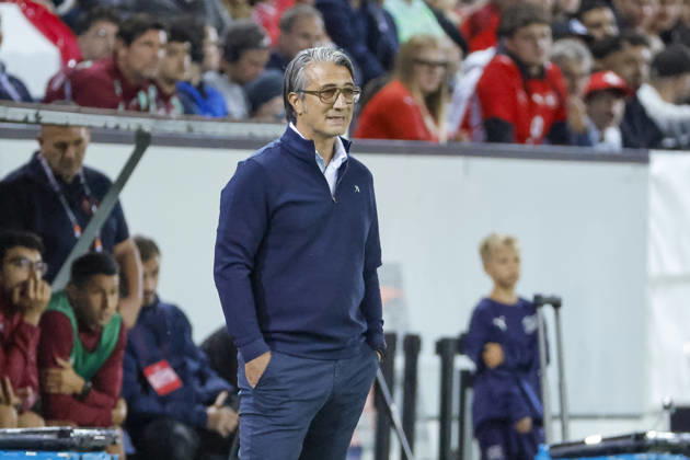 Murat Yakin, Switzerland, Coach, Switzerland, UEFA, Nations League, Matchday 3, Switzerland vs. Slovenia, October 3, 2026, Swissporarena, Lucerne, Switzerland Copyright: xGrantxHubbsx