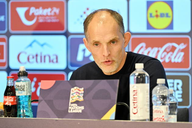 Croatia, Rijeka, 03.10.2026. Rujevica Stadium. Thomas Tuchel held a press conference, PK, Pressekonferenz after the match of the 3rd round of the League of Nations, Croatia - England. In the photo: Thomas Tuchel. Photo: Damir Krajac CROPIX Copyright: xxDamirxKrajacx tuchel2-031026