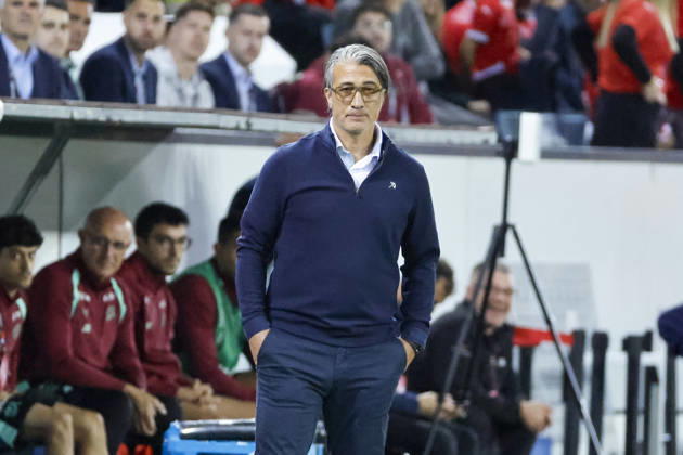 Murat Yakin, Switzerland, Coach, Switzerland, UEFA, Nations League, Matchday 3, Switzerland vs. Slovenia, October 3, 2026, Swissporarena, Lucerne, Switzerland Copyright: xGrantxHubbsx