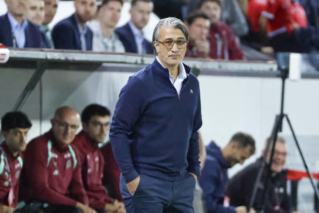 Murat Yakin, Switzerland, Coach, Switzerland, UEFA, Nations League, Matchday 3, Switzerland vs. Slovenia, October 3, 2026, Swissporarena, Lucerne, Switzerland Copyright: xGrantxHubbsx