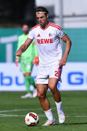 Soccer Friendly Match: FC Viktoria Köln vs. 1. FC Köln on October 3, 2026, at Sportpark Höhenberg in Cologne, Joel Schmied, Cologne xRx