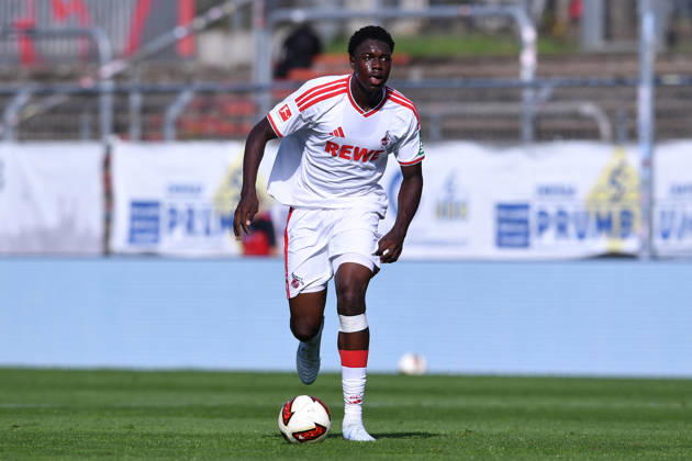 Soccer Friendly Match: FC Viktoria Köln vs. 1. FC Köln on October 3, 2026, at Sportpark Höhenberg in Cologne; Assad Kotya Fofana, Cologne xRx