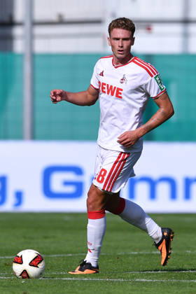 Soccer Friendly Match: FC Viktoria Köln vs. 1. FC Köln on October 3, 2026, at Sportpark Höhenberg in Cologne, Sebastian Sebulonsen, Cologne xRx