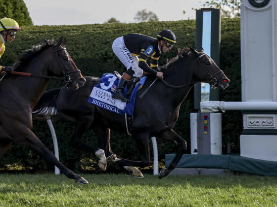 HORSE RACING 2026: Coolmore Turf Mile WAYI Keeneland OCT 03 October 3, 2026, Lexington, Ky, USA: Rhetorical (3) ridden by Irad Ortiz, Jr. wins the Coolmore Turf Mile Stakes (Grade 1) at Keeneland in Lexington, Kentucky on October 3, 2026. Casey Laughter Eclipse Sportswire CSM(Credit Image: Â Casey Laughter Cal Media) Lexington Ky USA EDITORIAL USE ONLY Copyright: xx ZUMA-20261003_faf_cs17_129.jpg CaseyxLaughterx csmphotothree529186