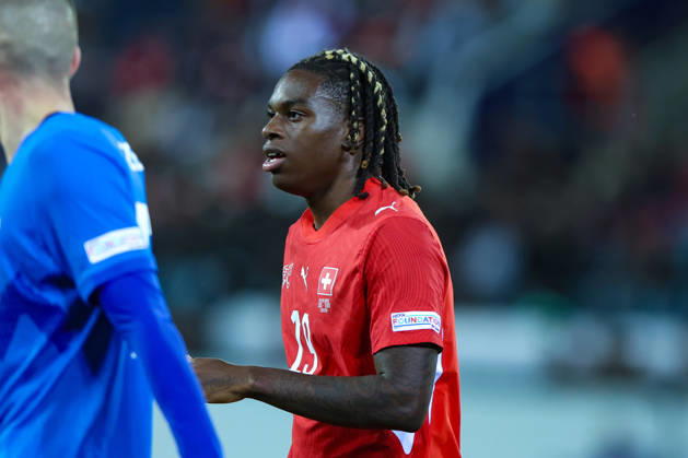 LUCERNE, SWITZERLAND - OCTOBER 03: Winsley Boteli (19 Switzerland) during the UEFA Nations League match between Switzerland and Slovenia at thermoplan arena on October 3, 2026 in Lucerne, Switzerland. Copyright: xUrsxOttigerx xSPPx Sportspressphoto_SPR245272