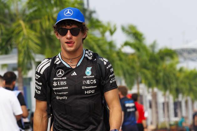 4th October 2026; Sepang IC, Kuala Lumpur, Malaysia; Formula 1, Bahrain Grand Prix, Race Day; Kimi Antonelli (12) of Italy and Mercedes-AMG PETRONAS Formula One Team StephenxBlackberry